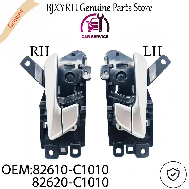 82610C1010 82620C1010 Silver Front Interior Door Handle LH or RH Side Available for Hyundai Sonata 2015-2023 OEM
82610C1010 82620C1010 Silver Front Interior Door Handle LH or RH Side Available for Hyundai Sonata 2015-2023 OEM