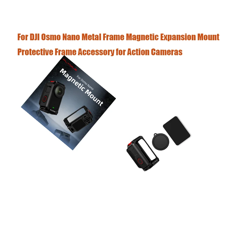 For DJI Osmo Nano Metal Frame Magnetic Expansion Mount Protective Frame Accessory for Action Cameras
For DJI Osmo Nano Metal Frame Magnetic Expansion Mount Protective Frame Accessory for Action Cameras