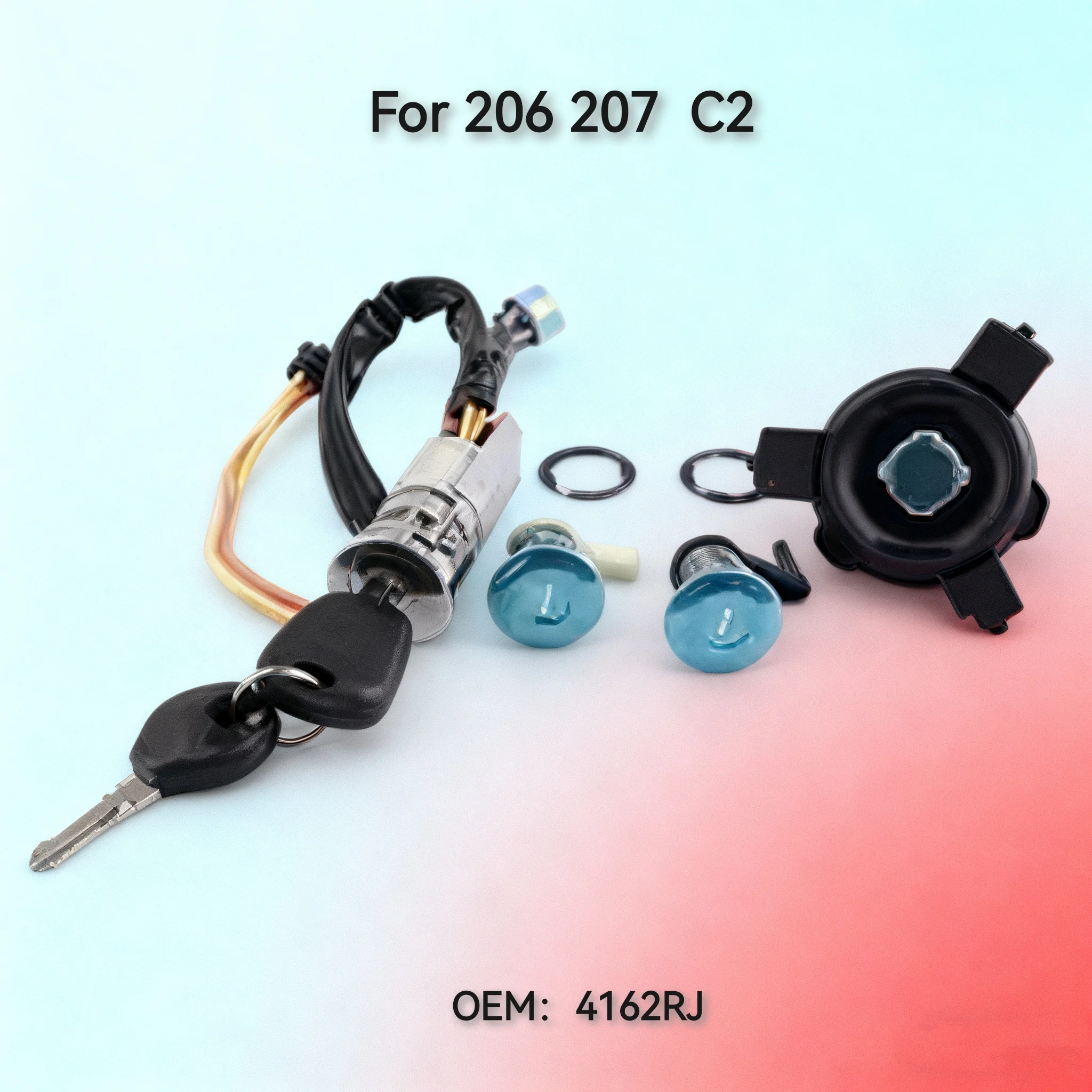 Для Peugeot 206 207 Citroen C2 замок зажигания, замок двери автомобиля, замок топливного бака, полный автомобильный замок, цилиндр замка автомобиля без чипа 4162RJ
Для Peugeot 206 207 Citroen C2 замок зажигания, замок двери автомобиля, замок топливного бака, полный автомобильный замок, цилиндр замка автомобиля без чипа 4162RJ