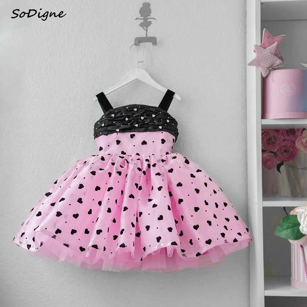SoDigne A-line Satin Arab Flower Girl Dress Strapless Sleeveless Kid Gown Short Princess Girls Birthday Dresses Customized
SoDigne A-line Satin Arab Flower Girl Dress Strapless Sleeveless Kid Gown Short Princess Girls Birthday Dresses Customized
