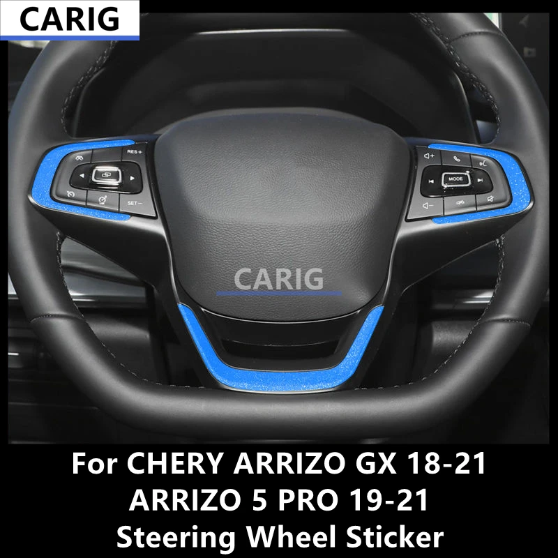 For CHERY ARRIZO GX/5 PRO 18-21 Steering Wheel Sticker Carbon Fiber Pattern Protective Film Interior Modification Accessories
For CHERY ARRIZO GX/5 PRO 18-21 Steering Wheel Sticker Carbon Fiber Pattern Protective Film Interior Modification Accessories