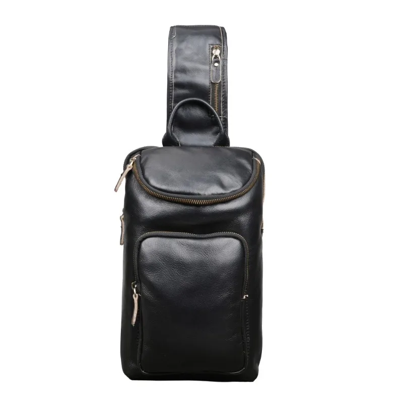 Retro Crazy Horse Leather Men's Chest Bag First Layer Cowhide Large Capacity Multi-functional Casual Small Chest Bags Travel
Retro Crazy Horse Leather Men's Chest Bag First Layer Cowhide Large Capacity Multi-functional Casual Small Chest Bags Travel