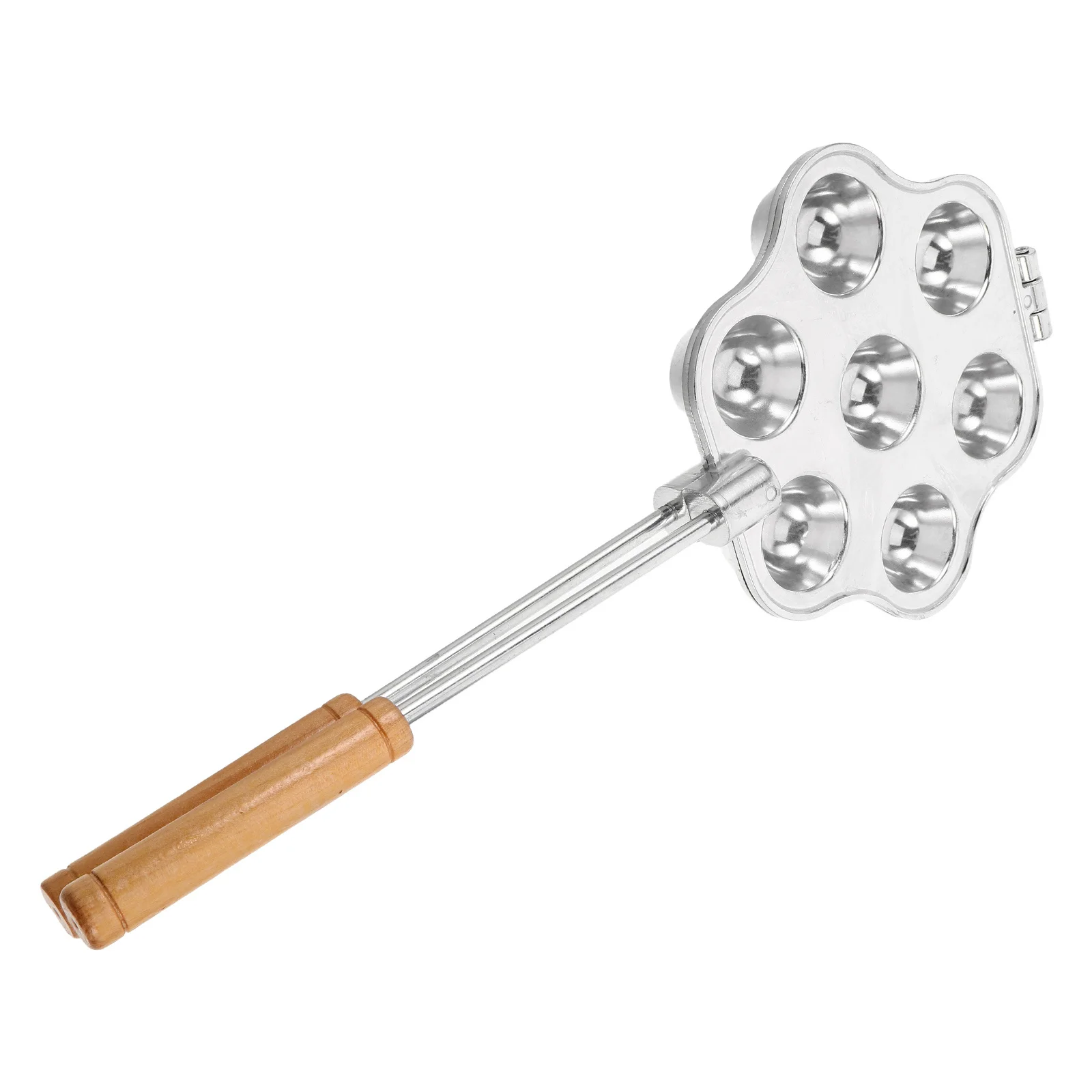 Mini Egg Tart Pan 7 Hole Carbon Steel Baking Mold with Handle for Muffins Cakes Pudding Tart Baking Cups Reusable Muffin Molds 
Mini Egg Tart Pan 7 Hole Carbon Steel Baking Mold with Handle for Muffins Cakes Pudding Tart Baking Cups Reusable Muffin Molds