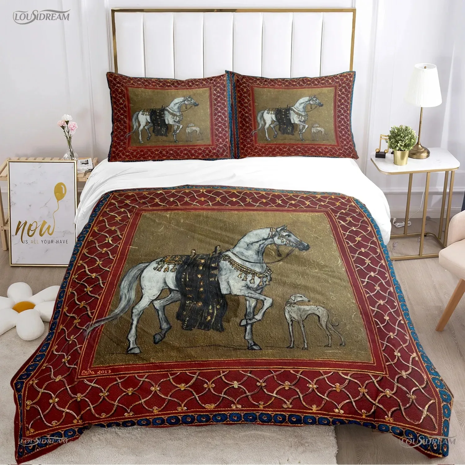 Persia Galloping Horse All Season Duvet Luxury Cover Bedding Sets Soft Quilt Cover and Pillowcases Teen SingleDoubleQueenKing
Persia Galloping Horse All Season Duvet Luxury Cover Bedding Sets Soft Quilt Cover and Pillowcases Teen SingleDoubleQueenKing