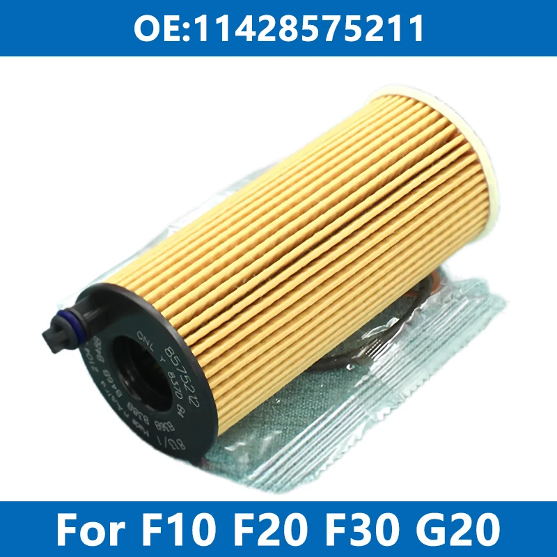 1/6/10PCS Car Oil Filter 11428575211 For BMW F10 F15 F20 F25 F30 F34 G01 G20 G30 118i 320i 320d 520d 530 X3 X4 X5 B47 B48 Engine
1/6/10PCS Car Oil Filter 11428575211 For BMW F10 F15 F20 F25 F30 F34 G01 G20 G30 118i 320i 320d 520d 530 X3 X4 X5 B47 B48 Engine