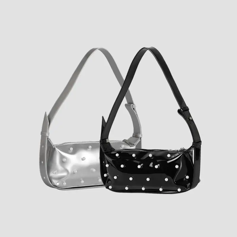 Fashionable And High-end Pearl Decoration Horizontal Square Women's Bag, Simple And Casual Versatile Single Shoulder Bag, Trendy
Fashionable And High-end Pearl Decoration Horizontal Square Women's Bag, Simple And Casual Versatile Single Shoulder Bag, Trendy