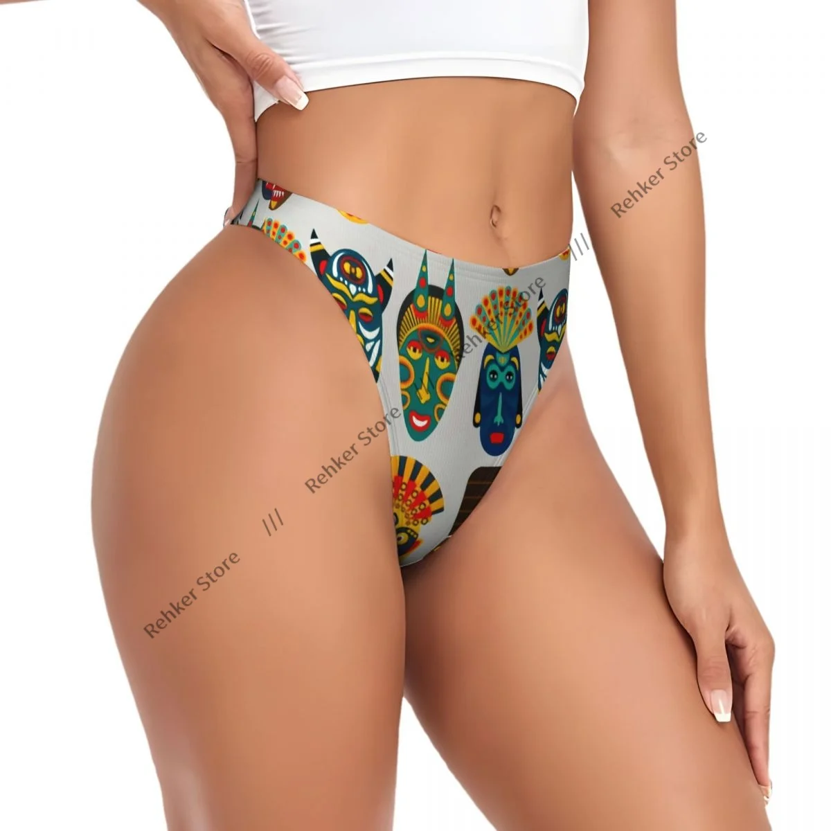Женские трусики, этнические маски, нижнее белье с африканским племенным принтом, сексуальные стринги, нижнее белье, стринги
Женские трусики, этнические маски, нижнее белье с африканским племенным принтом, сексуальные стринги, нижнее белье, стринги