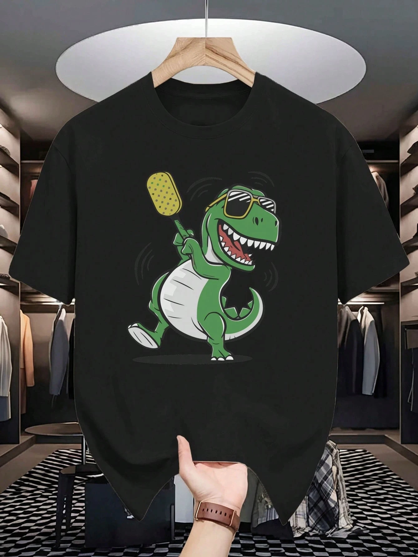 Men's T-shirt Men's Fashionable Street Dinosaur Cartoon Graphic Tees Comfortable Unisex Breathable harajuku COTTON streetwear
Men's T-shirt Men's Fashionable Street Dinosaur Cartoon Graphic Tees Comfortable Unisex Breathable harajuku COTTON streetwear