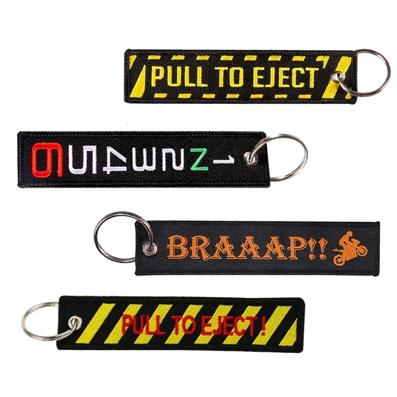 1PC Car Keychain for Motorcycle Keys Luxury Embroidery Novelty READY TO RACE Key Tag Key Chain Ring Key Accessories Wholesale
1PC Car Keychain for Motorcycle Keys Luxury Embroidery Novelty READY TO RACE Key Tag Key Chain Ring Key Accessories Wholesale