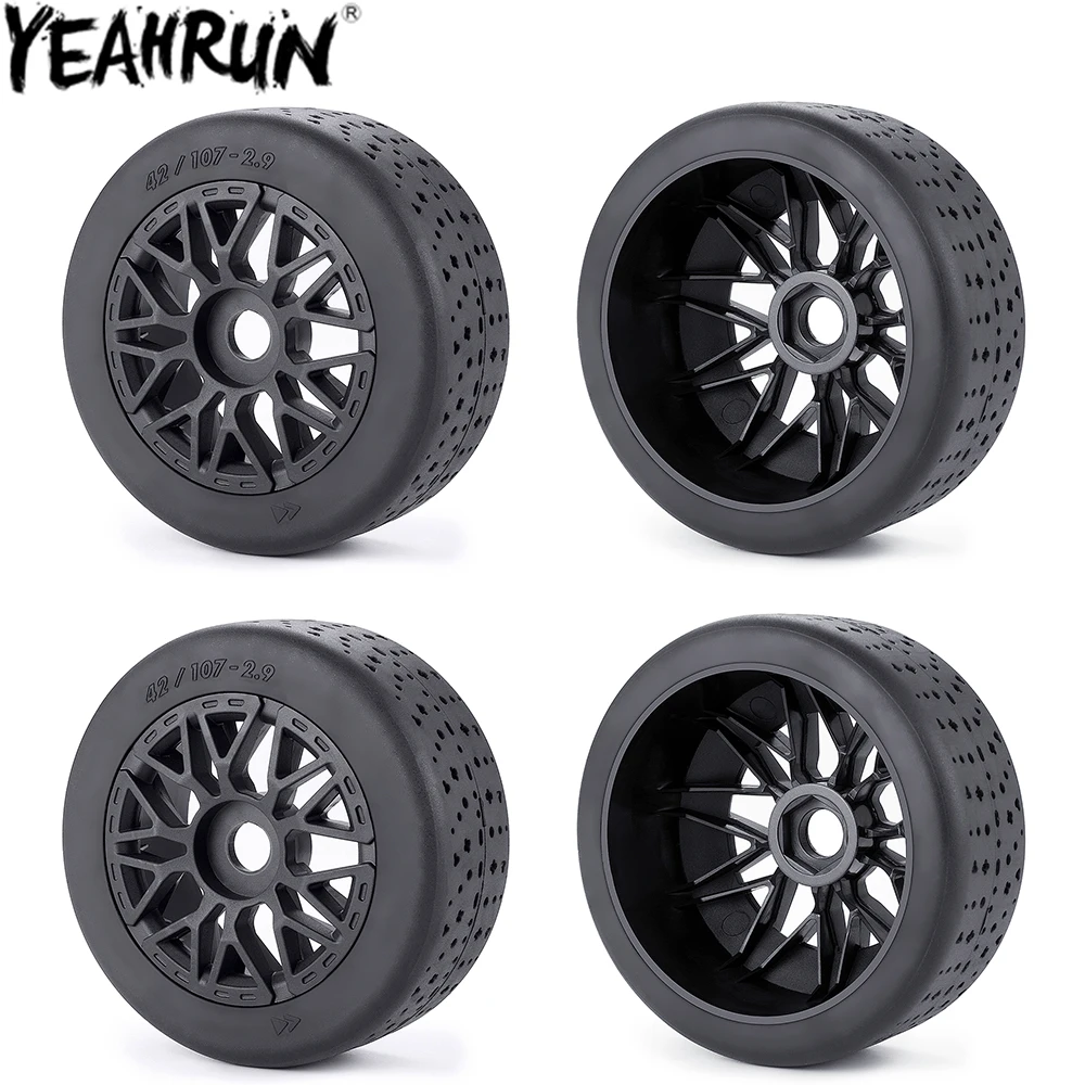 Набор шин для колес YEAHRUN, пластиковые резиновые шины для безлимитного радиоуправляемого внедорожника F1 1/7
Набор шин для колес YEAHRUN, пластиковые резиновые шины для безлимитного радиоуправляемого внедорожника F1 1/7