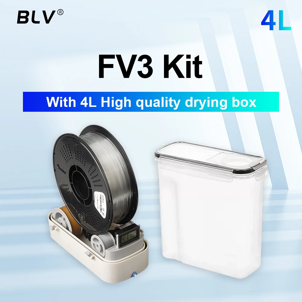 БЛВ ® ERCF V2 4L сухая коробка Enraged Rabbit Filamentalist пассивная перемотка FV3 полный комплект деталей 3D-принтера HF081412 MMU
БЛВ ® ERCF V2 4L сухая коробка Enraged Rabbit Filamentalist пассивная перемотка FV3 полный комплект деталей 3D-принтера HF081412 MMU