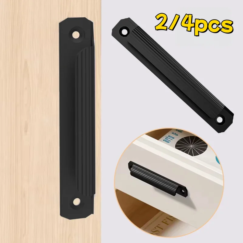 Дверные ручки, 2/4 шт., используемые для дверей, шкафов, ящиков, мебельной фурнитуры, черные ручки - современный стиль
Дверные ручки, 2/4 шт., используемые для дверей, шкафов, ящиков, мебельной фурнитуры, черные ручки - современный стиль 