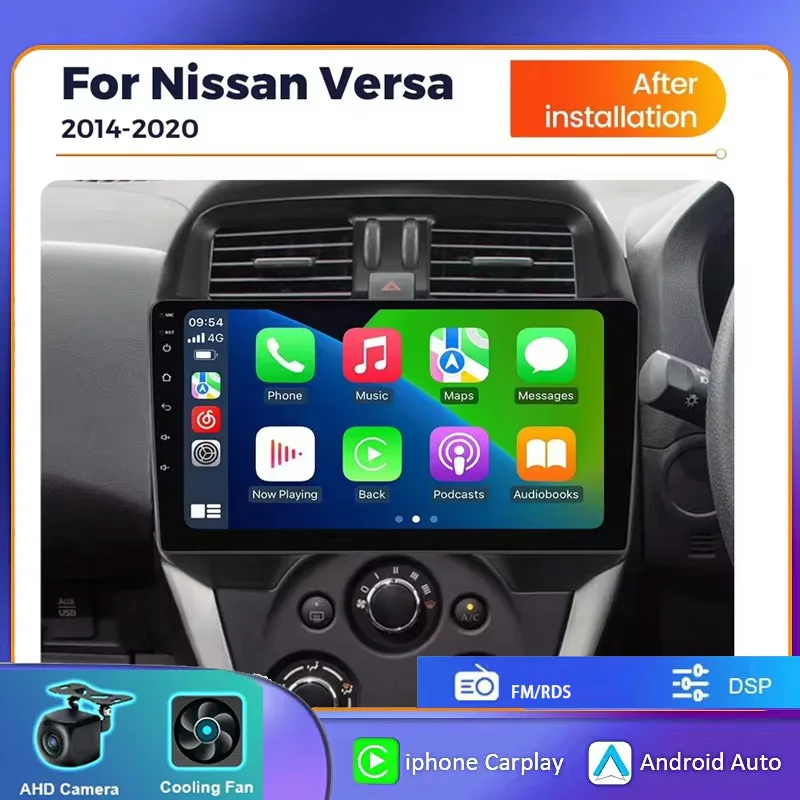 10"6+128GB Car Radio Android For Nissan Versa sedan 2015-2019 GPS Carplay Multimedia Player Navigation Stereo Auto DSP BT
10"6+128GB Car Radio Android For Nissan Versa sedan 2015-2019 GPS Carplay Multimedia Player Navigation Stereo Auto DSP BT