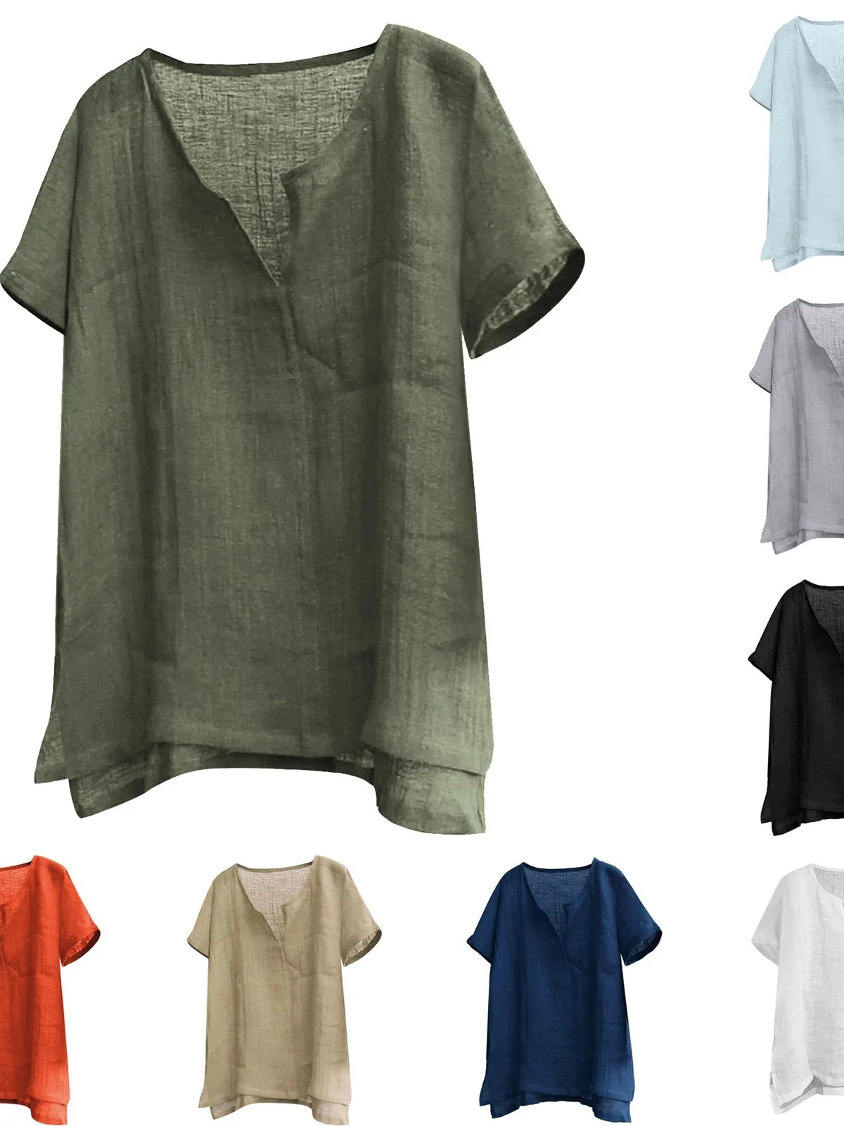 Simple Pure Color Men's ort Sve irt Youthful Summer Casual Loose Fit Basic Sle Color Sved irt
Simple Pure Color Men's ort Sve irt Youthful Summer Casual Loose Fit Basic Sle Color Sved irt