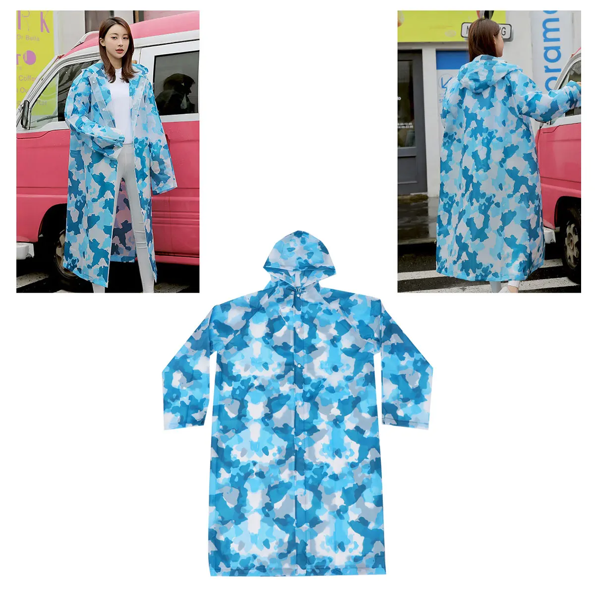 Thickened Raincoat For Men Women Adults Eco-Friendly Printing Outdoor Rainwear Lightweight Portable Rain Cover Camping Poncho
Thickened Raincoat For Men Women Adults Eco-Friendly Printing Outdoor Rainwear Lightweight Portable Rain Cover Camping Poncho