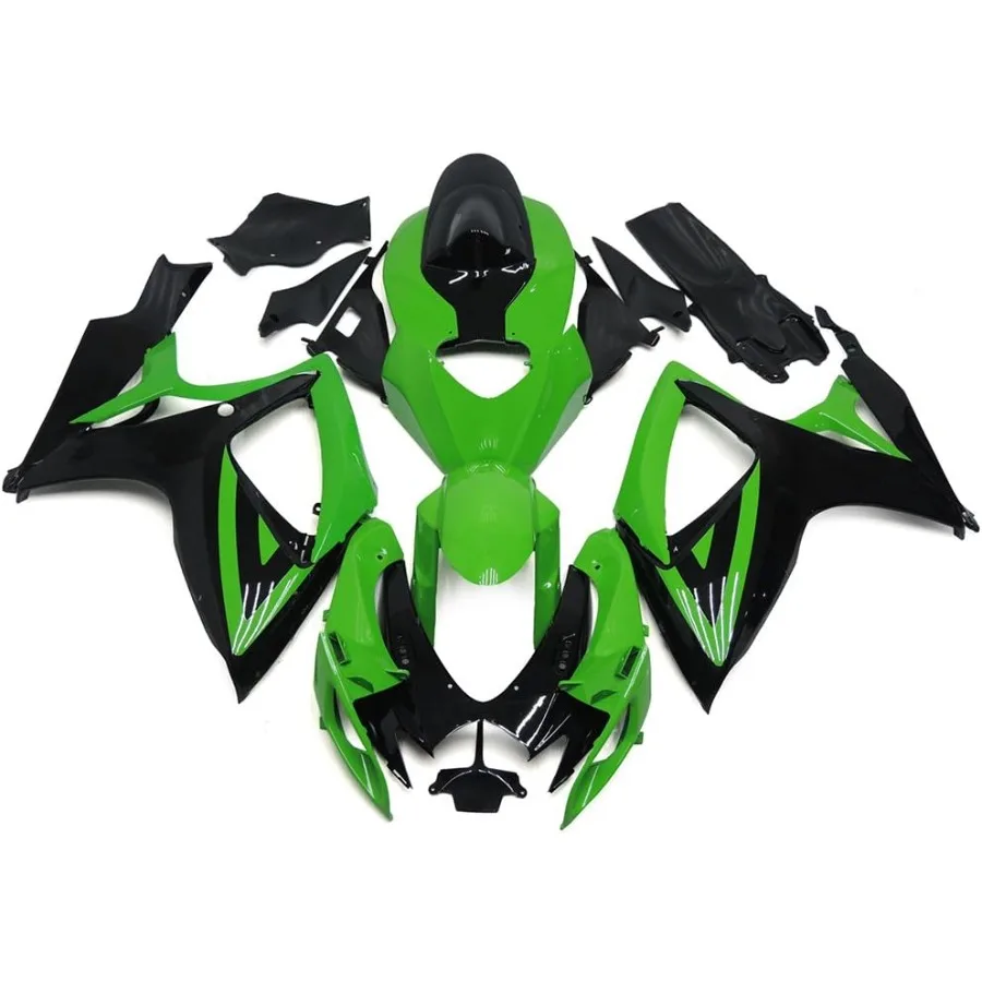 Green Black ABS Plastics Fairing Kit for Suzuki GSXR600 GSXR750 K6 2006 2007 Models Motorcycle Bodywork Replacement Kits with E
Green Black ABS Plastics Fairing Kit for Suzuki GSXR600 GSXR750 K6 2006 2007 Models Motorcycle Bodywork Replacement Kits with E