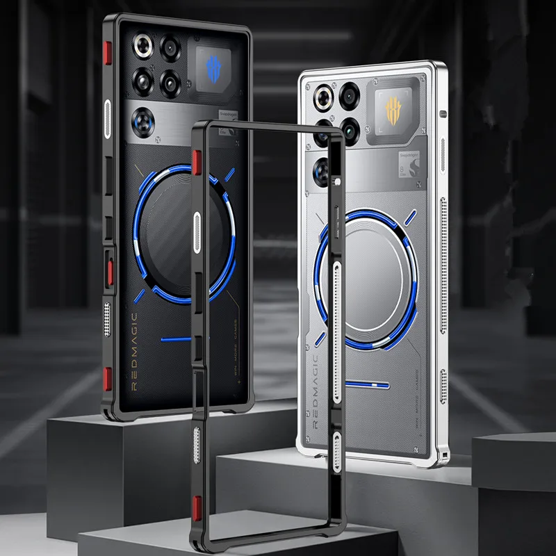 Heat Dissipation Hollow Dustproof Net Metal Bumper Case For ZTE RedMagic 11 Pro+ RedMagic11Pro Anti-drop Alloy Frame Armor Cover
Heat Dissipation Hollow Dustproof Net Metal Bumper Case For ZTE RedMagic 11 Pro+ RedMagic11Pro Anti-drop Alloy Frame Armor Cover