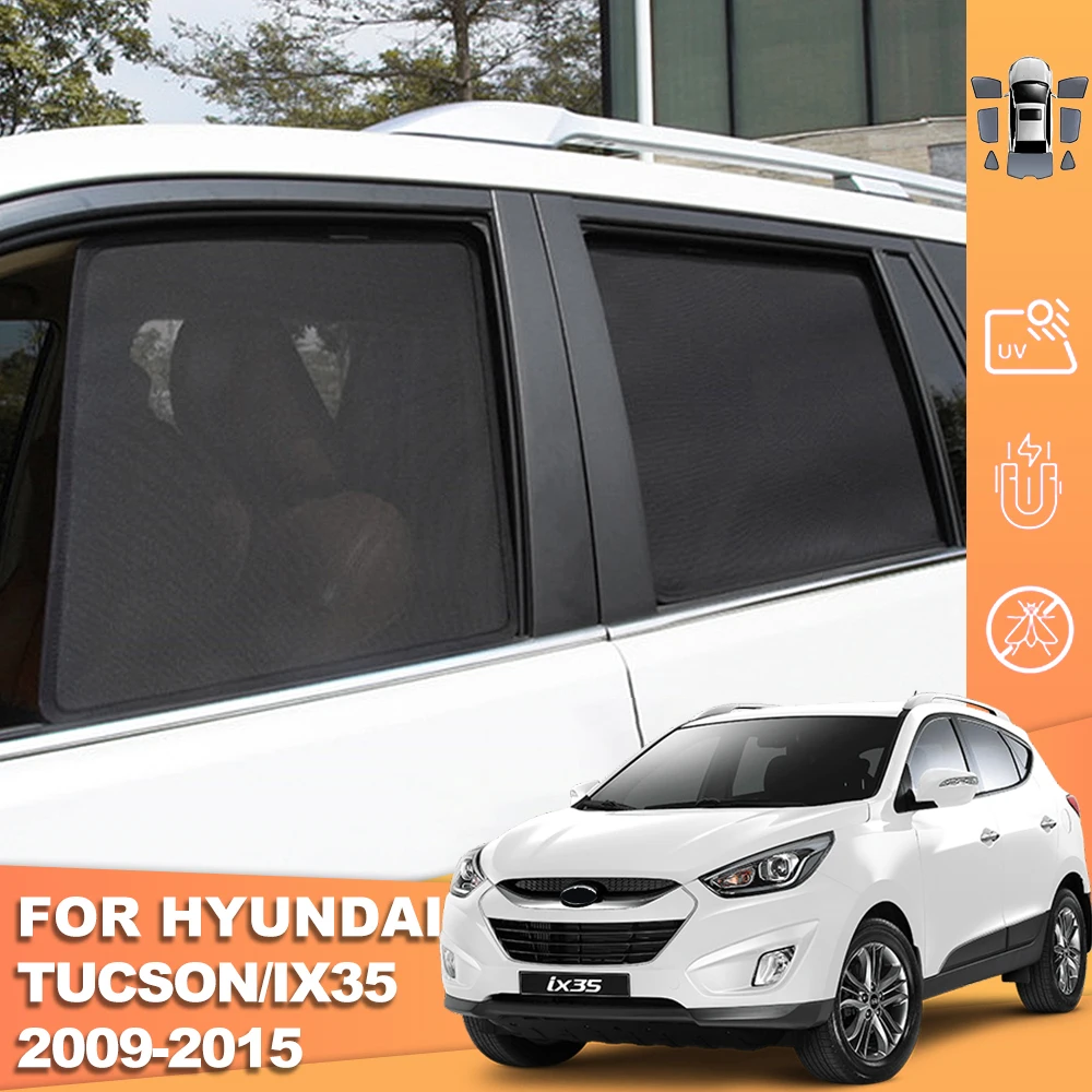 For Hyundai Tucson Ix35 2010-2015 Magnetic Car Sunshade Front Windshield Curtain Rear Side Baby Window Mesh Sun Shade Visor
For Hyundai Tucson Ix35 2010-2015 Magnetic Car Sunshade Front Windshield Curtain Rear Side Baby Window Mesh Sun Shade Visor