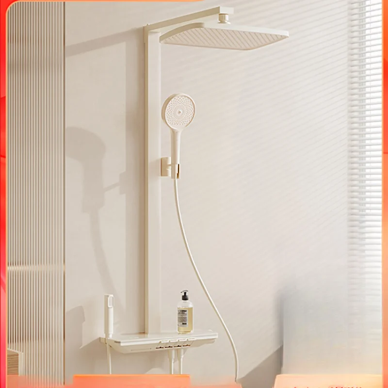 *Shower set Household bathroom Milk white constant temperature bath toilet Intelligent digital display
*Shower set Household bathroom Milk white constant temperature bath toilet Intelligent digital display
