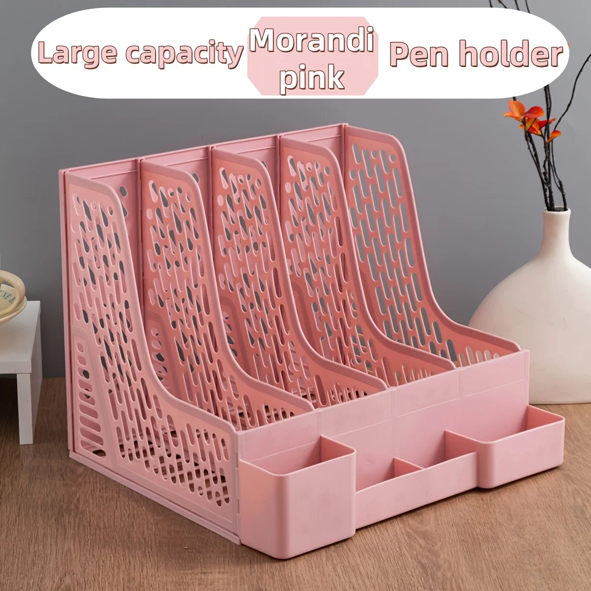 Desktop File Organizer File Rack Thickened Large Capacity Student Book Stand File Box High Value File Column Office Supplies
Desktop File Organizer File Rack Thickened Large Capacity Student Book Stand File Box High Value File Column Office Supplies