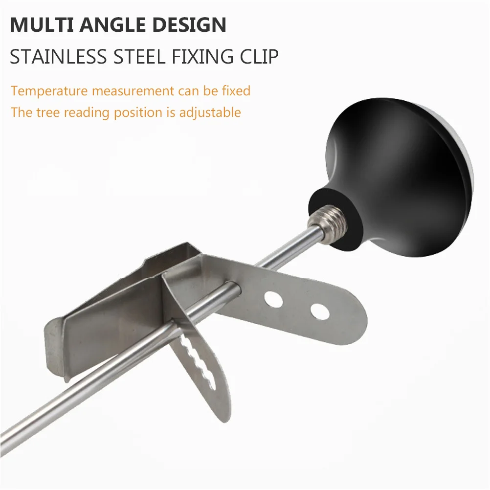 Stainless Steel Clip Set Longer Probe No Accurate Steak Pizza Stainless Steel Thermometer Kitchen BBQ Tools Household
Stainless Steel Clip Set Longer Probe No Accurate Steak Pizza Stainless Steel Thermometer Kitchen BBQ Tools Household