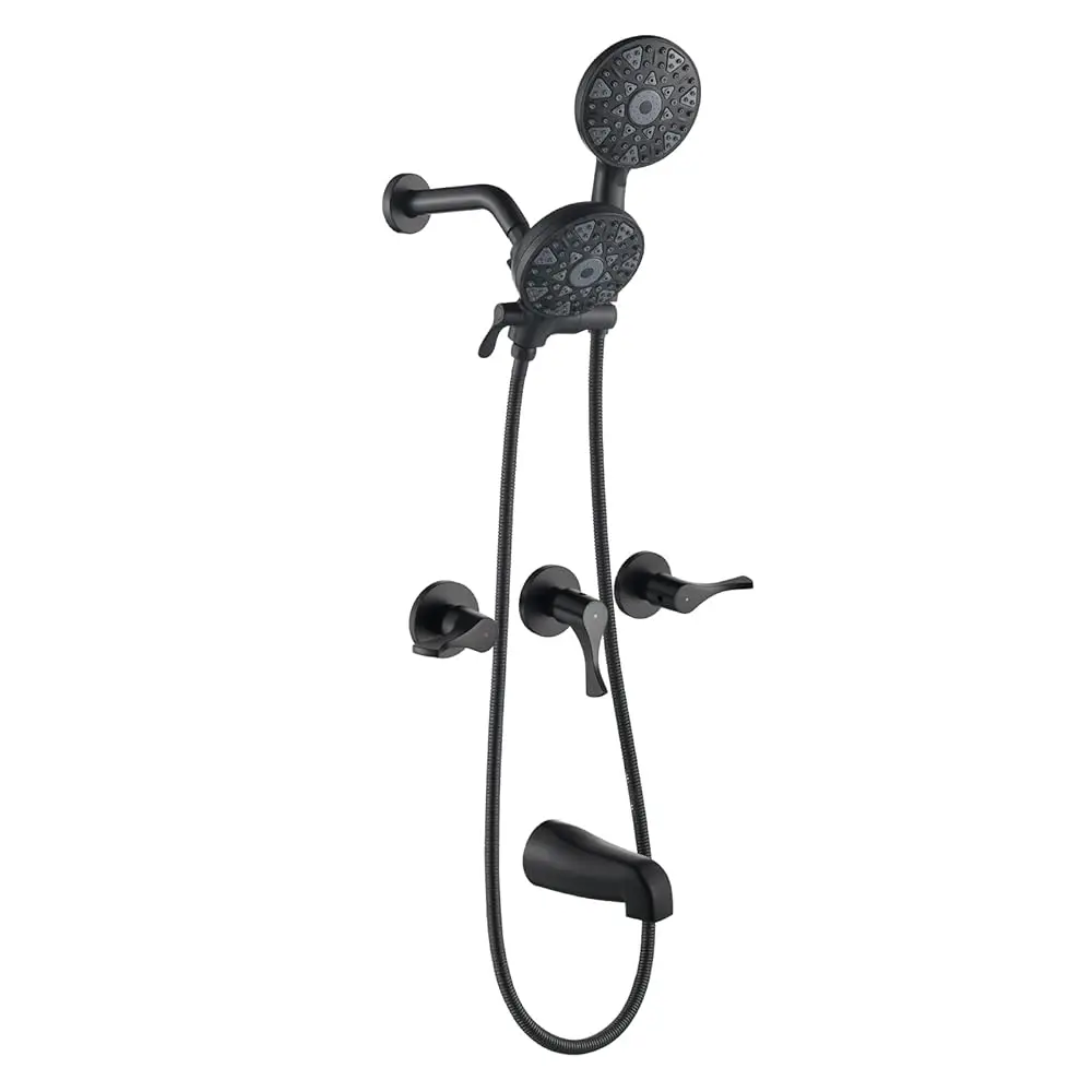 Allexpresk3 Handle Shower Faucet Set with Tub Spout Bathtub Shower Faucet Combo Set Shower System Complete Tub and Shower Trim K
Allexpresk3 Handle Shower Faucet Set with Tub Spout Bathtub Shower Faucet Combo Set Shower System Complete Tub and Shower Trim K