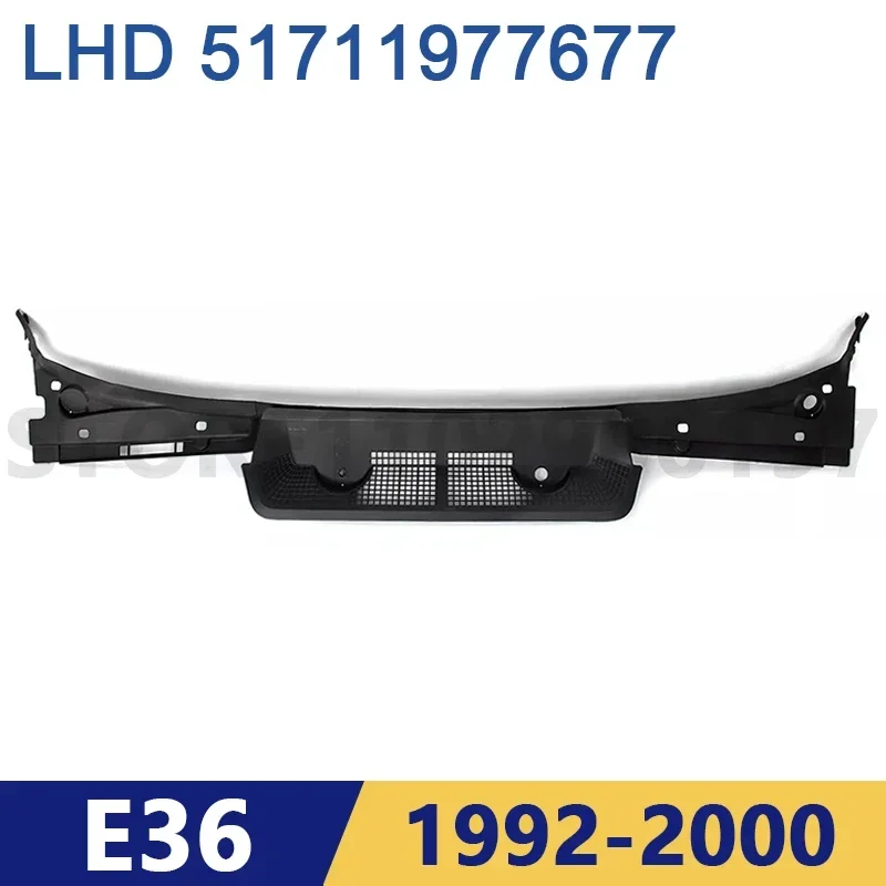 for 1992-2000 E36 BMW 318i 318is 323i 325i 325is 328i M3 Coupe Convertible Windshield Wiper Cowl Panel Cover LHD 51711977677
for 1992-2000 E36 BMW 318i 318is 323i 325i 325is 328i M3 Coupe Convertible Windshield Wiper Cowl Panel Cover LHD 51711977677