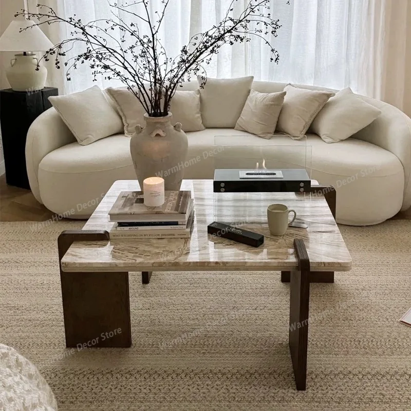 French Wabi-Sabi Travertine Table, Mid-Century Cream Coffee Table, Heat & Scratch Resistant, Natural Veining, Customizable
French Wabi-Sabi Travertine Table, Mid-Century Cream Coffee Table, Heat & Scratch Resistant, Natural Veining, Customizable