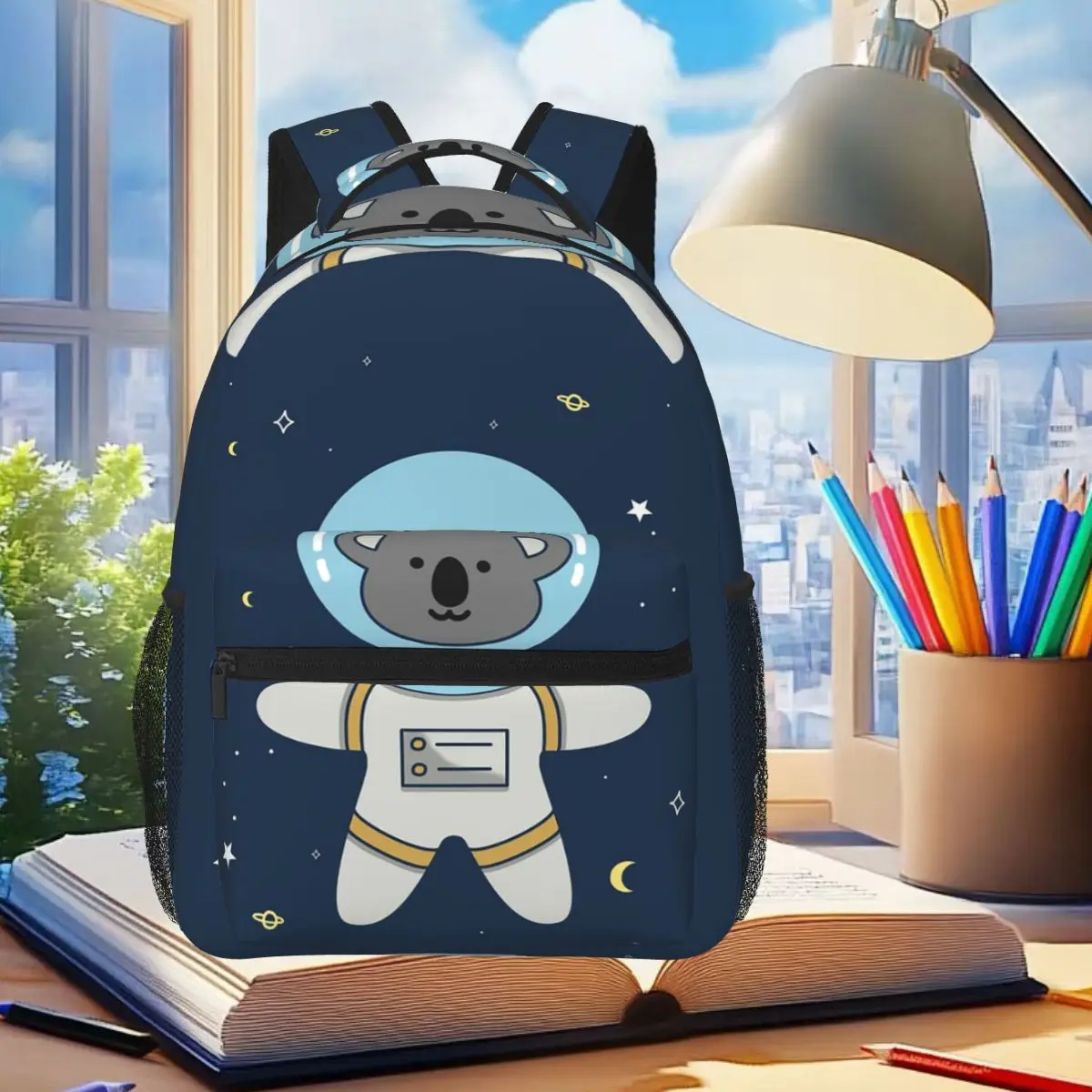 Космическая коала, студенческий рюкзак космонавта, школьная сумка, походный дорожный рюкзак для мужчин и женщин, модная сумка для книг, сумки на плечо
Космическая коала, студенческий рюкзак космонавта, школьная сумка, походный дорожный рюкзак для мужчин и женщин, модная сумка для книг, сумки на плечо