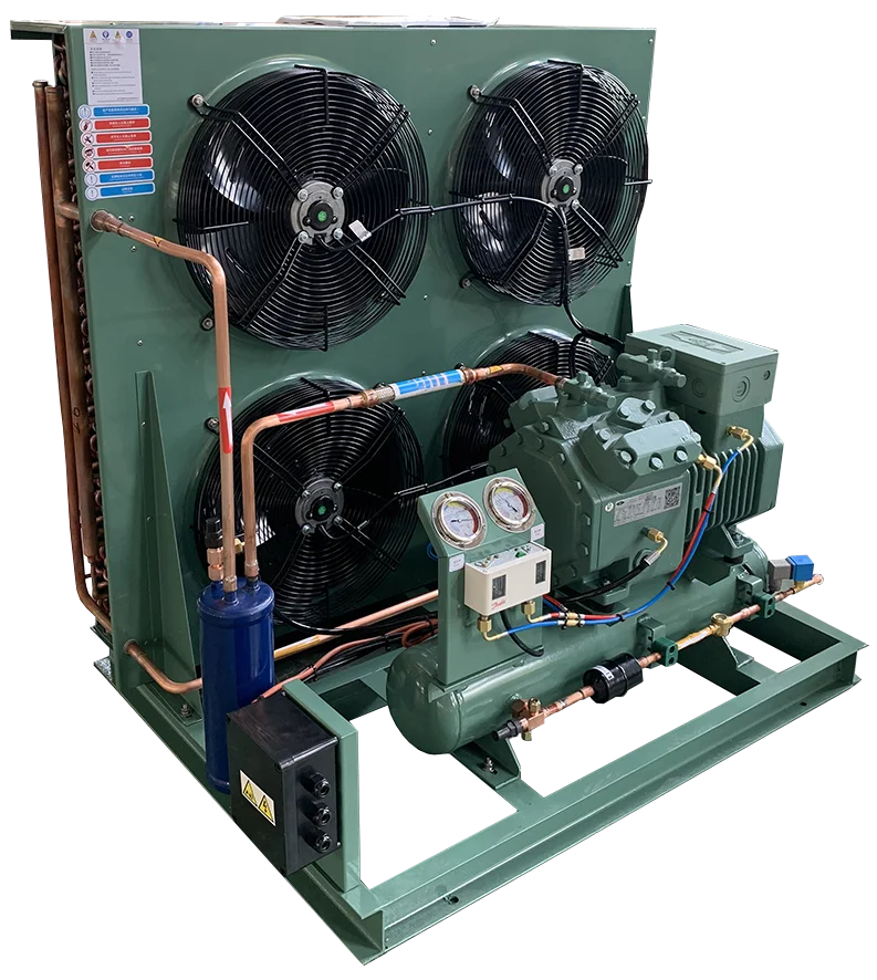 5~25 Cold Room Refrigeration Compressor Unit Air Cooling Condensing Unit For Cold Room