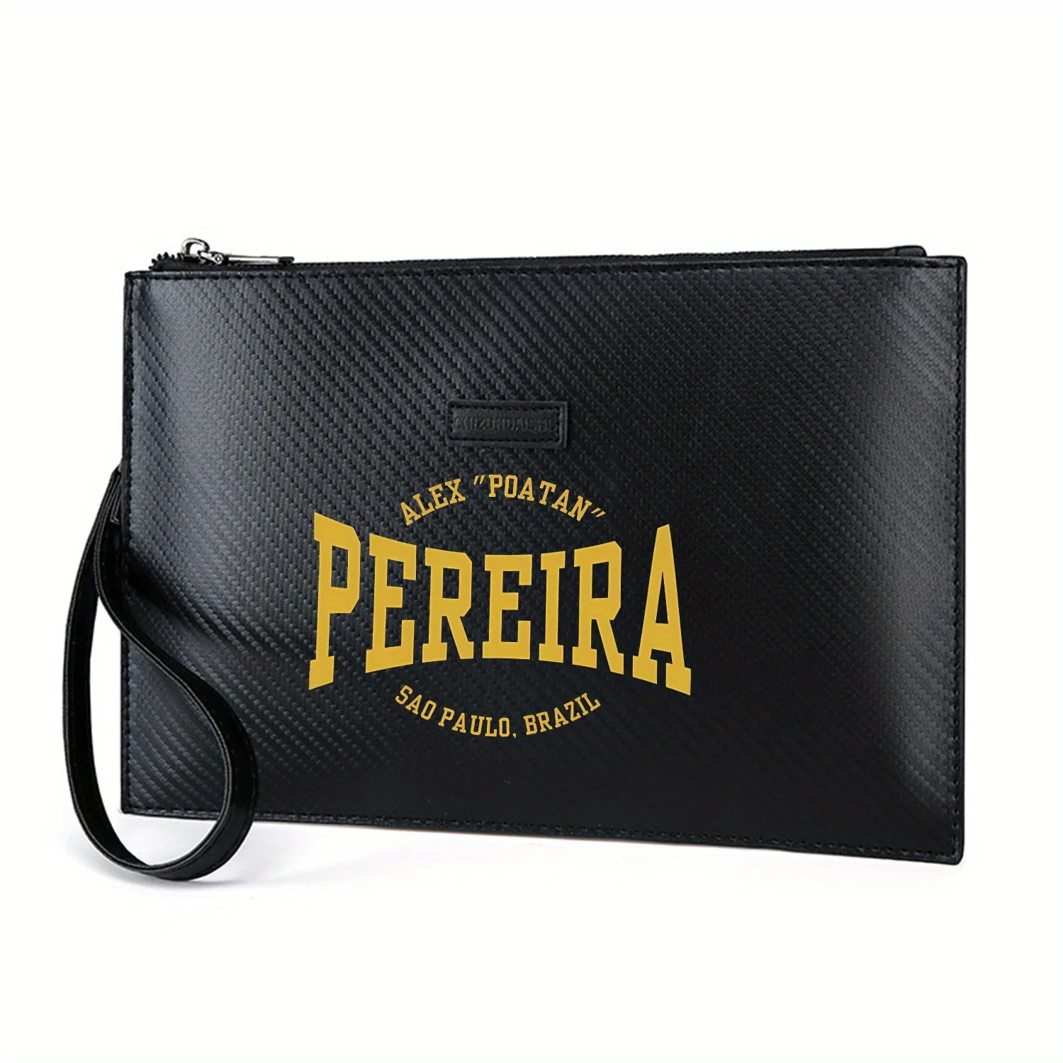 PEREIRA name text Brazil Sao Paulo Elegant Printed PU Men's Handbag Fashionable and Practical for Everyday Carry
PEREIRA name text Brazil Sao Paulo Elegant Printed PU Men's Handbag Fashionable and Practical for Everyday Carry