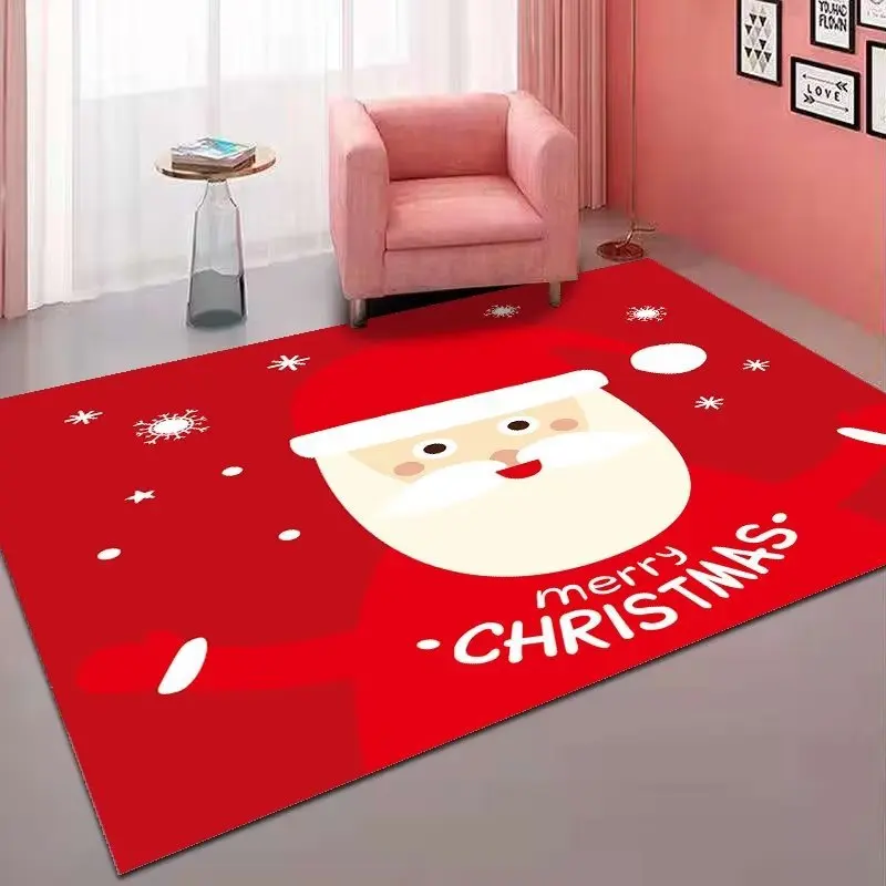 VIKAMA Christmas Atmosphere Crystal Velvet Carpet Commercial Living Room Bedroom Room Carpet Cartoon Children's Floor Mat
VIKAMA Christmas Atmosphere Crystal Velvet Carpet Commercial Living Room Bedroom Room Carpet Cartoon Children's Floor Mat