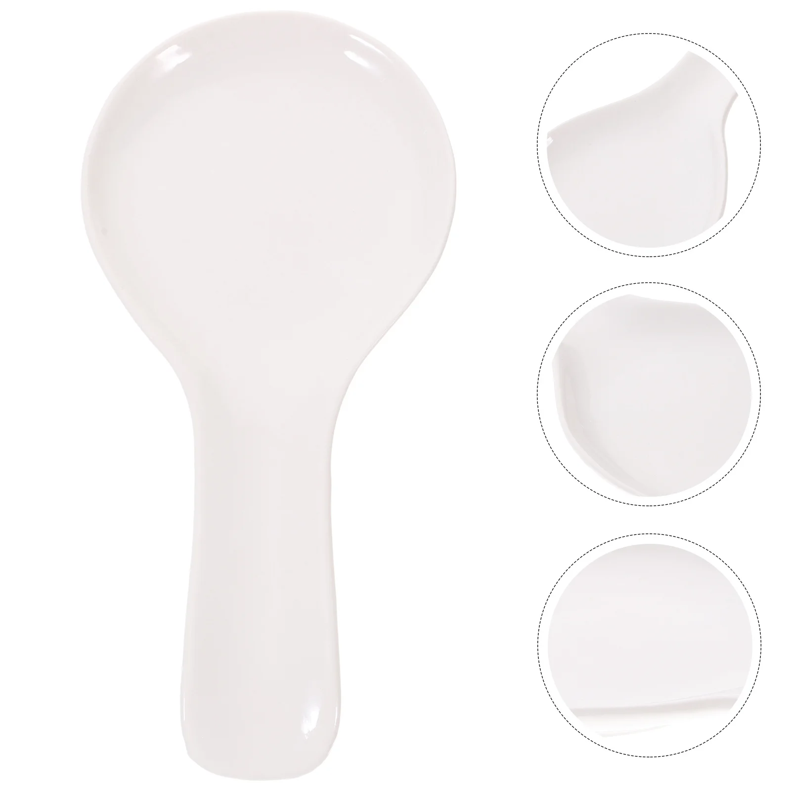 Household Scoop Rest Ceramic Spoon Holder Practical Convenient Scoop Rest for Kitchen Ceramic Spoon Holder
Household Scoop Rest Ceramic Spoon Holder Practical Convenient Scoop Rest for Kitchen Ceramic Spoon Holder