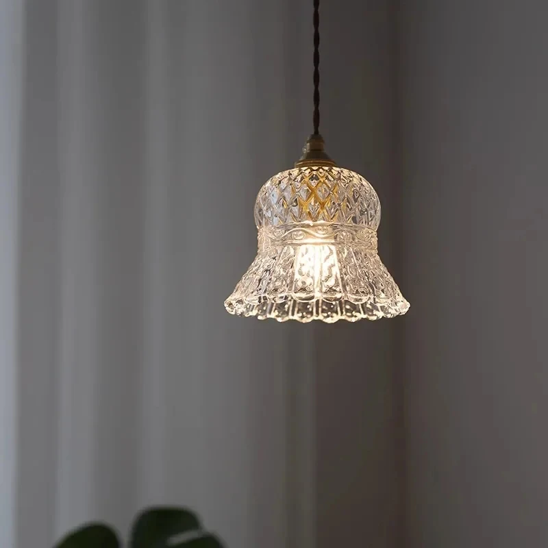 PF French Retro LED Bedside Lamp AC90-260V Japanese Simple Home Cloakroom Bathroom Bar Corridor Light Luxury Glass Chandelier
PF French Retro LED Bedside Lamp AC90-260V Japanese Simple Home Cloakroom Bathroom Bar Corridor Light Luxury Glass Chandelier