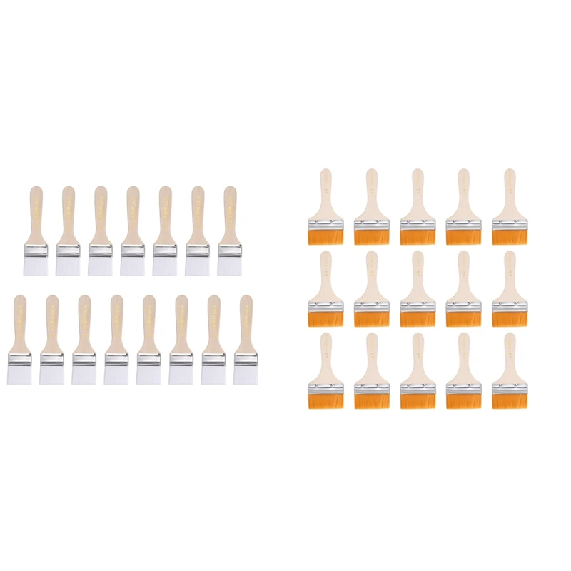 2025 New 15Pcs Paint Brushes Paint Brush Nylon Flat Wall Paint Brush Soft Bristle With Wood Handle For Painting DIY
2025 New 15Pcs Paint Brushes Paint Brush Nylon Flat Wall Paint Brush Soft Bristle With Wood Handle For Painting DIY