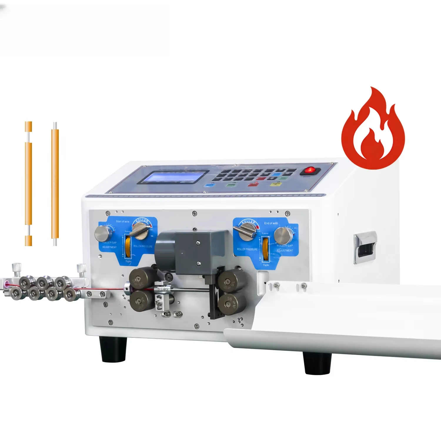 XCX-808-A Cheapest 0.1-6 mm2 automatic cable cutting and stripping machine for wire cutting and stripping
XCX-808-A Cheapest 0.1-6 mm2 automatic cable cutting and stripping machine for wire cutting and stripping