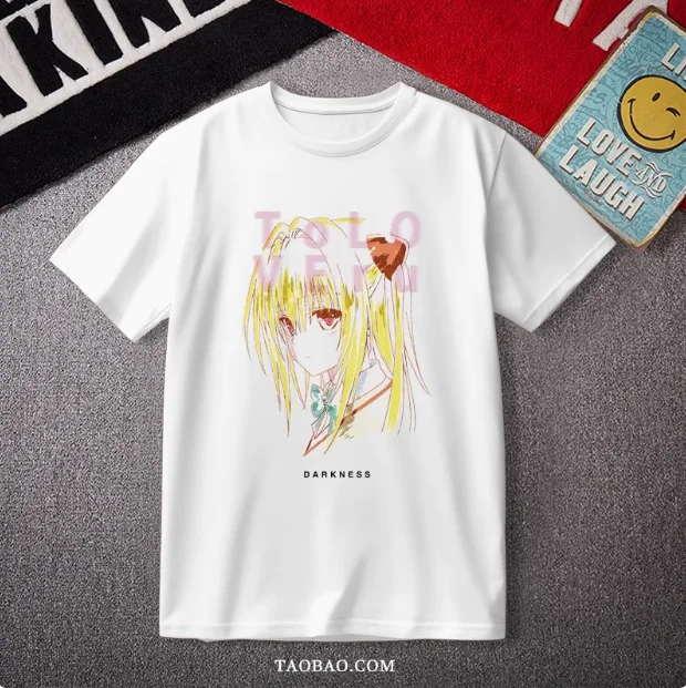 Anime To LOVE Kotegawa Yui Short Sleeve T-shirt Summer Cosplay Costume Casual Student Loose Tops
Anime To LOVE Kotegawa Yui Short Sleeve T-shirt Summer Cosplay Costume Casual Student Loose Tops