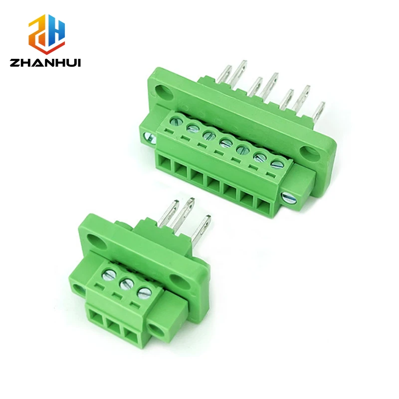 1Pair 15EDG Panel Mount Connector 3.81mm Pitch Through Wall Terminal Block 2/3/4/5/6/7/8Pin Male Female Plug Set
1Pair 15EDG Panel Mount Connector 3.81mm Pitch Through Wall Terminal Block 2/3/4/5/6/7/8Pin Male Female Plug Set