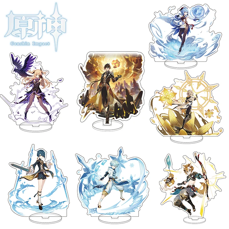 Impact anime Acrylic Stand Figure Game Toys Room Decoration Wanderer Raiden Shogun Tartaglia Zhongli Fan Kids Gifts
Impact anime Acrylic Stand Figure Game Toys Room Decoration Wanderer Raiden Shogun Tartaglia Zhongli Fan Kids Gifts