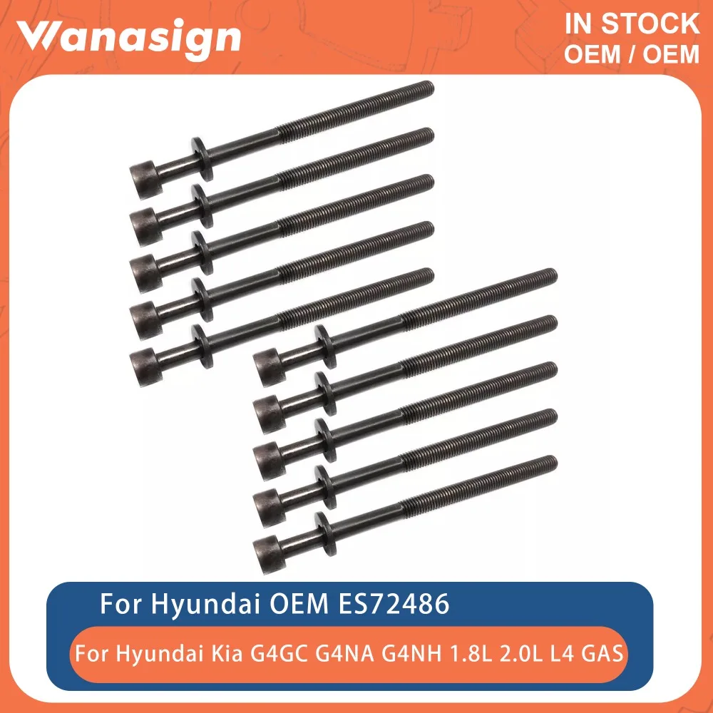 Engine Head Bolt Kit Fit 1.8 2.0 L For Hyundai Kia Elantra Forte Tucson G4GC G4NA G4NH G4NH 1.8L 2.0L L4 GAS 16v 11-17 ES72486
Engine Head Bolt Kit Fit 1.8 2.0 L For Hyundai Kia Elantra Forte Tucson G4GC G4NA G4NH G4NH 1.8L 2.0L L4 GAS 16v 11-17 ES72486