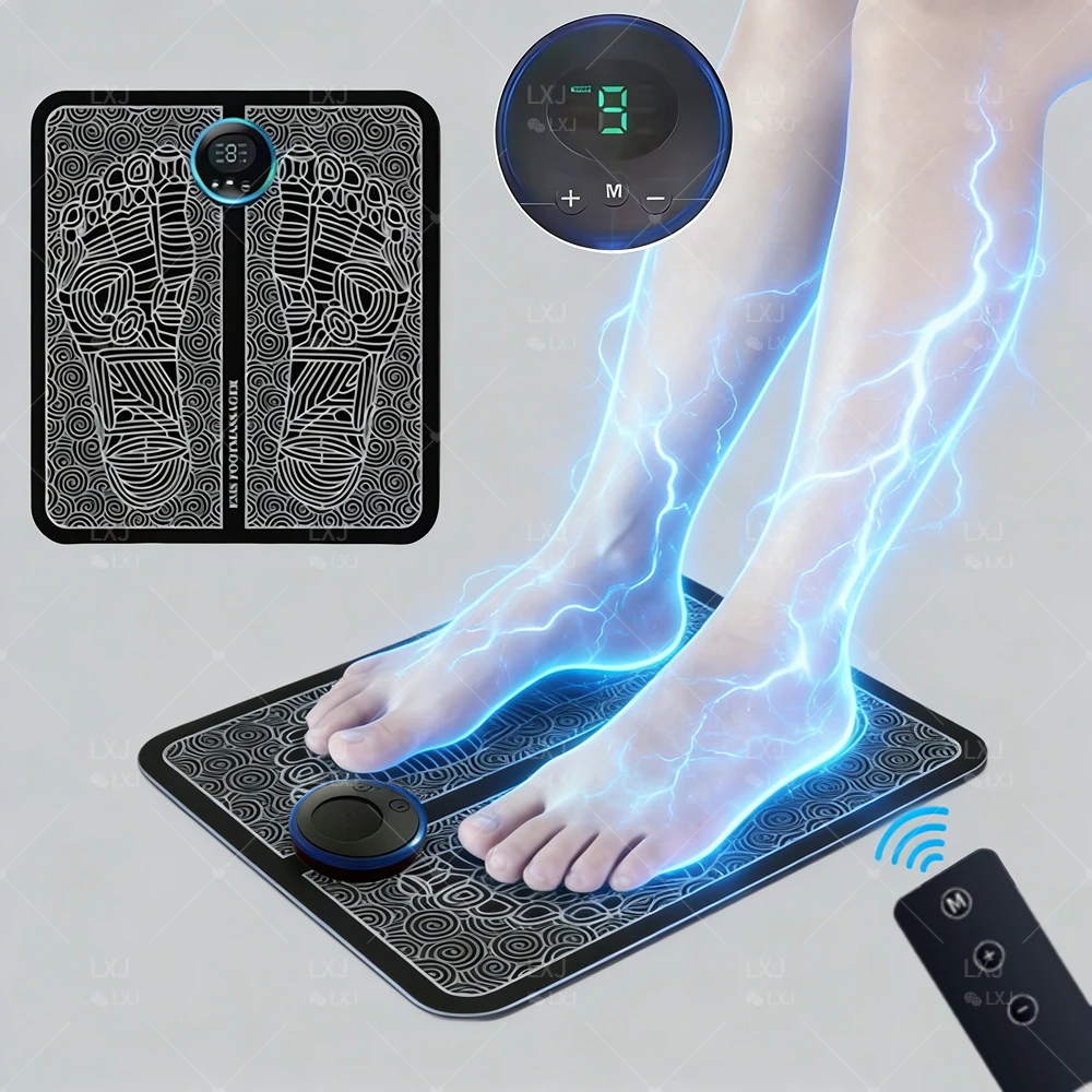Electric USB Foot Massage Mat - Muscle Massage Relaxation, Relief Pain, Improve Blood Circulation, EMS Feet Acupoints Mat
Electric USB Foot Massage Mat - Muscle Massage Relaxation, Relief Pain, Improve Blood Circulation, EMS Feet Acupoints Mat