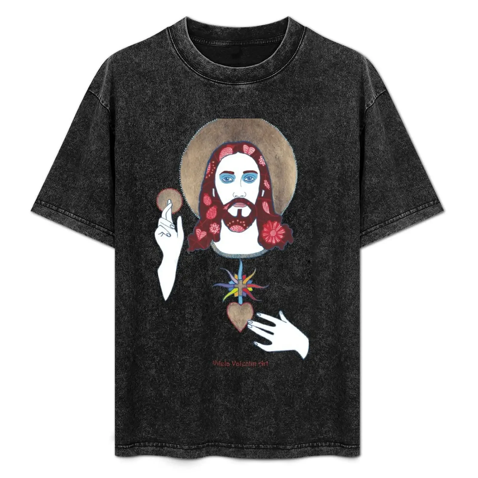 Raimbow Blessing T-Shirt Casual Loose Fit Summer Tee Shirt
Raimbow Blessing T-Shirt Casual Loose Fit Summer Tee Shirt