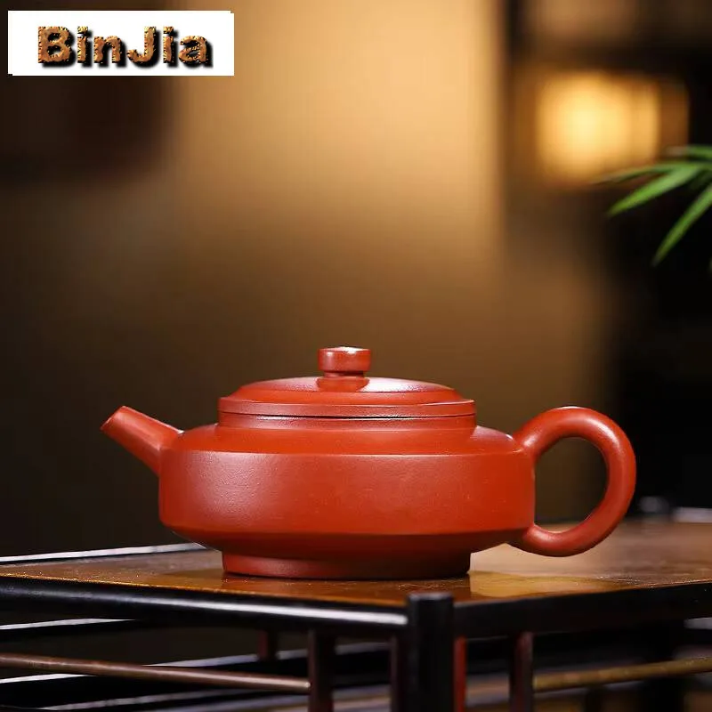 190 мл эстетические чайники из фиолетовой глины Исин, круглый горшок ручной работы, сырая руда, грязевой чайник Дахунпао с ситечком, китайский чайный сервиз Цзыша 
190 мл эстетические чайники из фиолетовой глины Исин, круглый горшок ручной работы, сырая руда, грязевой чайник Дахунпао с ситечком, китайский чайный сервиз Цзыша