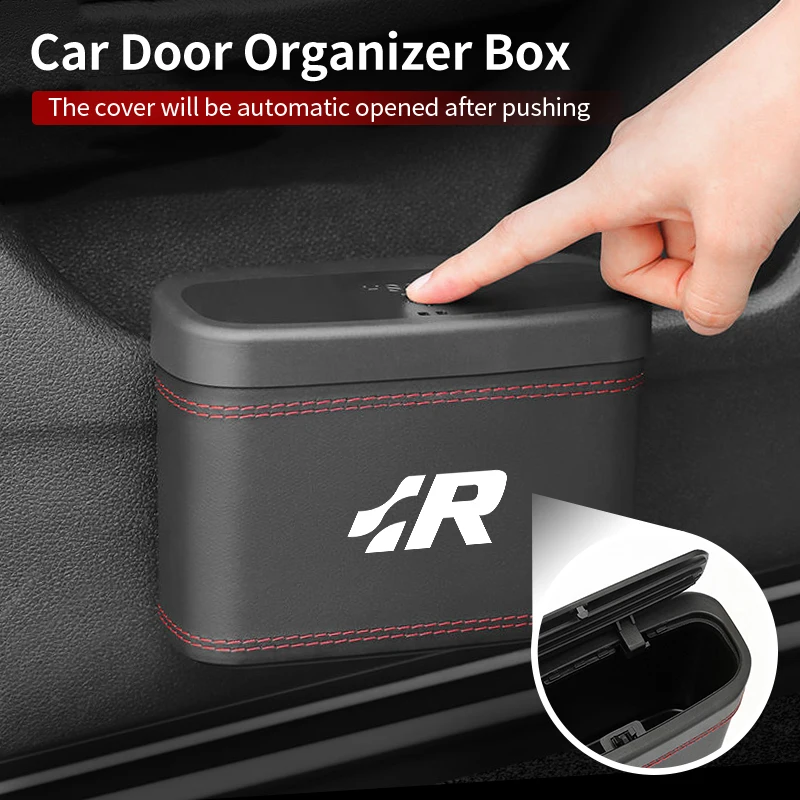 Car Push-Button Style Square Leather Multi Functional Organizer Box Trash Can For VW R Beetle GTI Passat Tiguan Sharan Touran
Car Push-Button Style Square Leather Multi Functional Organizer Box Trash Can For VW R Beetle GTI Passat Tiguan Sharan Touran