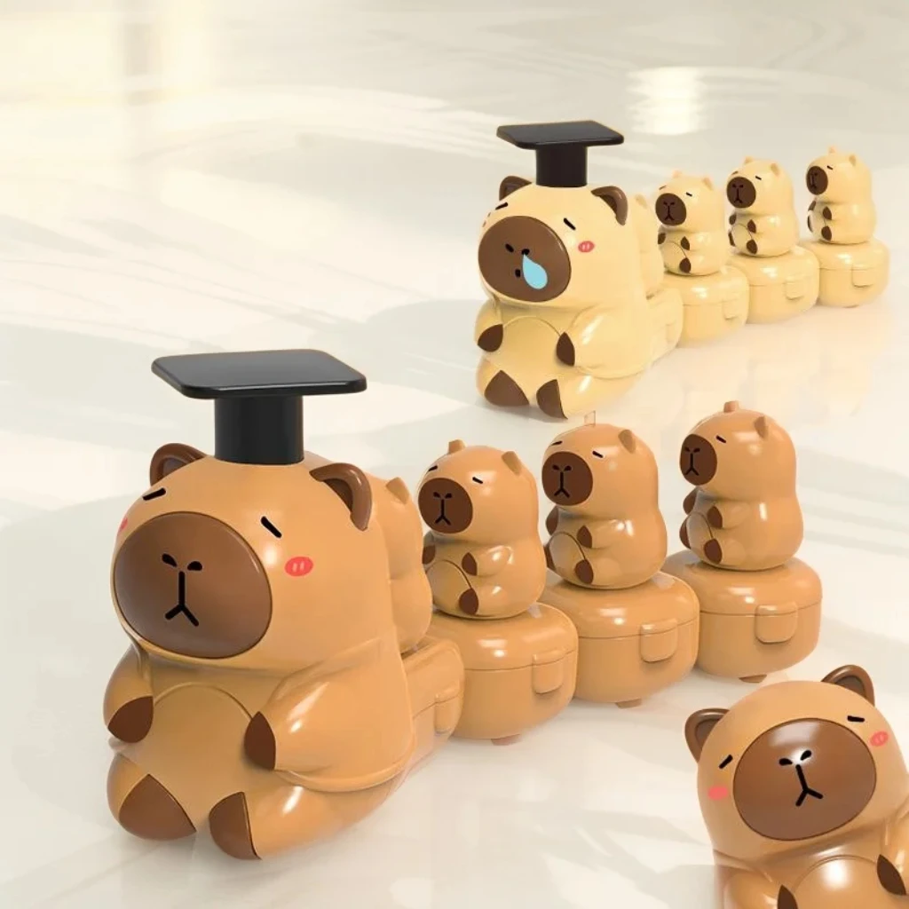 Lovely Capybara Cartoon Animals Stuffed Dolls Press Toy Car Uncompress Educational Kids Toys Holiday Gift Desktop Ornaments
Lovely Capybara Cartoon Animals Stuffed Dolls Press Toy Car Uncompress Educational Kids Toys Holiday Gift Desktop Ornaments