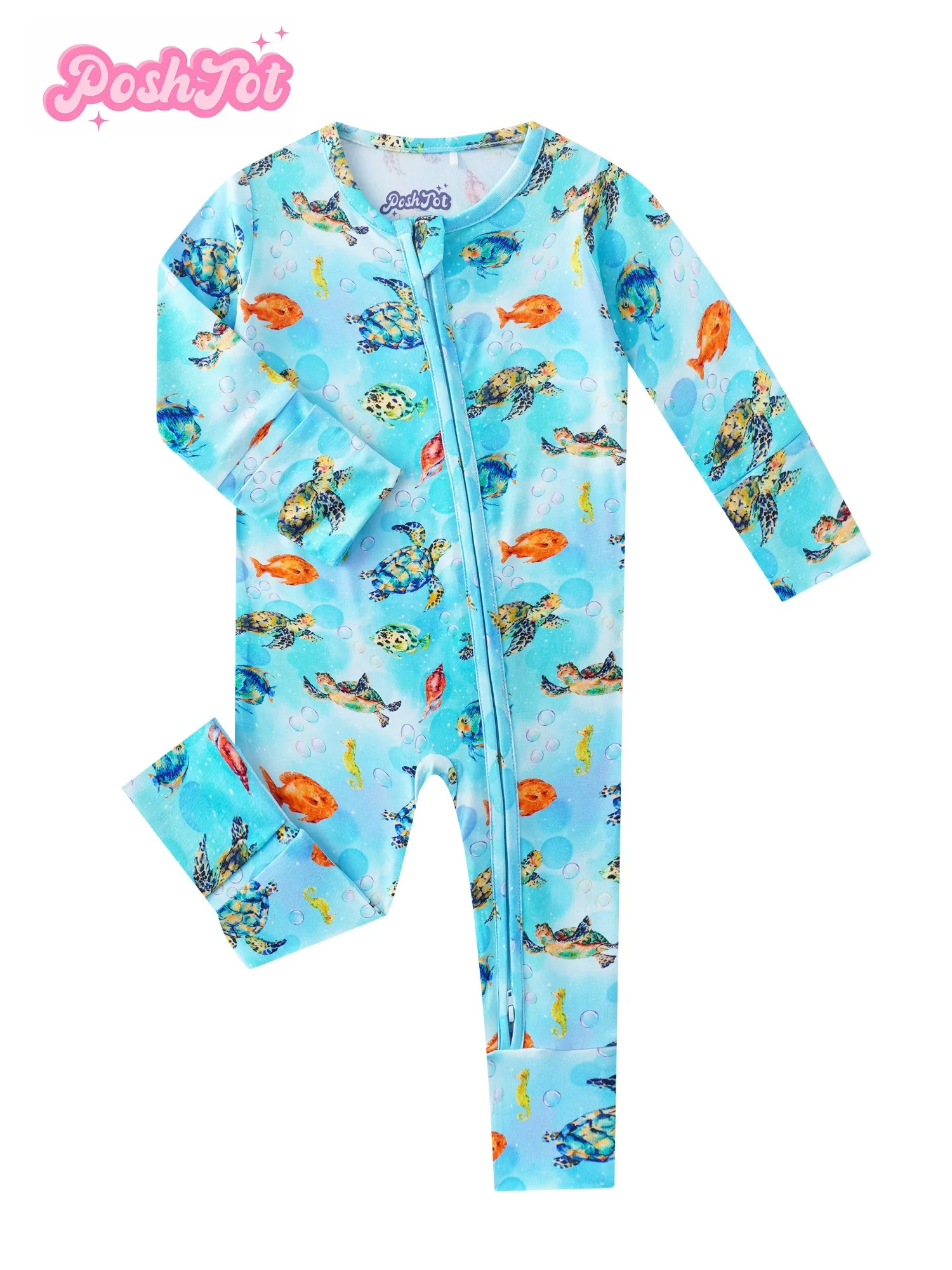 POSHTOT Bamboo Fiber Long Sleeve Zipper Romper,Lovely Little Turtle, High Stretch, All-Season Skinny, 95%Bamboo Fiber 5%Spandex
POSHTOT Bamboo Fiber Long Sleeve Zipper Romper,Lovely Little Turtle, High Stretch, All-Season Skinny, 95%Bamboo Fiber 5%Spandex