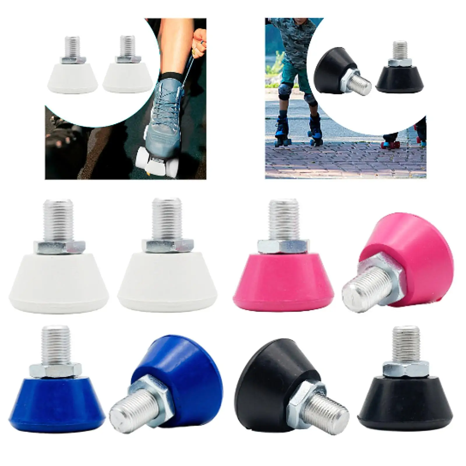 Roller Skate Brake Pads Roller Skate Accessories Roller Inline Skate Stoppers
Roller Skate Brake Pads Roller Skate Accessories Roller Inline Skate Stoppers
