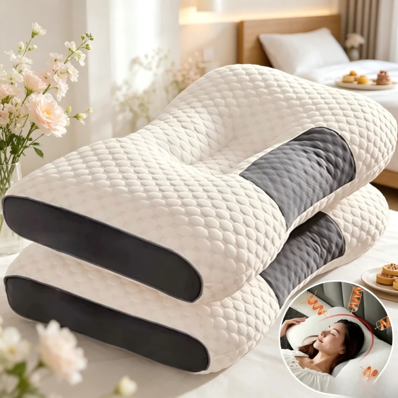 2Pcs Cervical Orthopedic Neck Pillow, Ergonomic SPA Neck Support, 3 Heights Optional to Relieve Cervical Fatigue
2Pcs Cervical Orthopedic Neck Pillow, Ergonomic SPA Neck Support, 3 Heights Optional to Relieve Cervical Fatigue