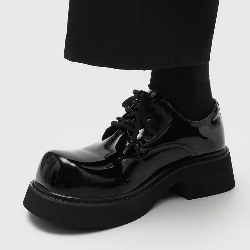 High Quality Men's Sneakers and Casual Shoes round head Men's Derby Shoes high-end Designer Platform Men's Shoes tenis masculino
High Quality Men's Sneakers and Casual Shoes round head Men's Derby Shoes high-end Designer Platform Men's Shoes tenis masculino