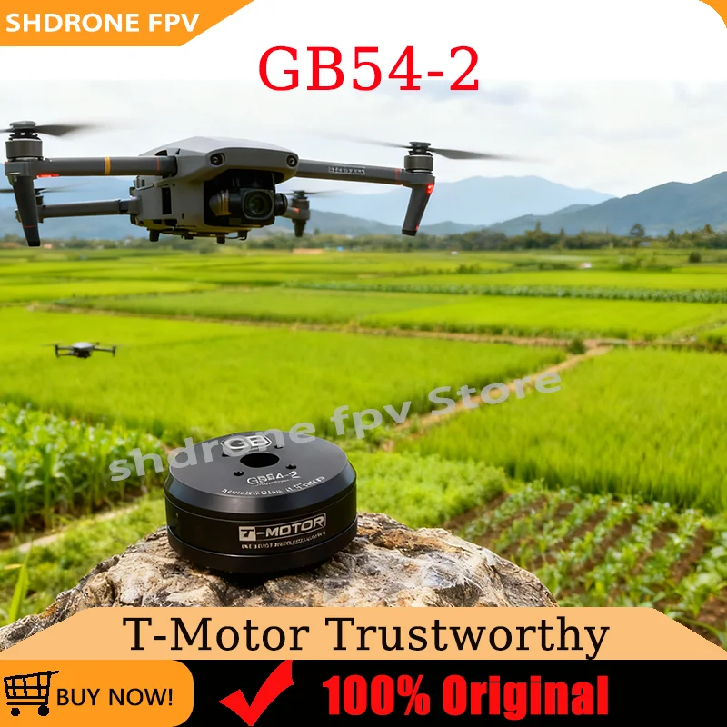 Original T-MOTOR GB54-2 KV26 Gimbal Motor Small Cogging Torque 3-6S LiPo for UAV Drone Surveillance Camera
Original T-MOTOR GB54-2 KV26 Gimbal Motor Small Cogging Torque 3-6S LiPo for UAV Drone Surveillance Camera